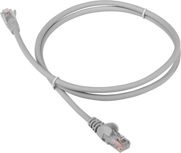 Патч корд Lanmaster LAN-PC45/U5E-1.5-GY UTP RJ-45 вил.-вилка RJ-45 кат.5E 1.5м серый LSZH (уп.:1шт)