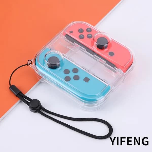 Прозрачный чехол для контроллеров Joy-Con Nintendo Switch из поликарбоната