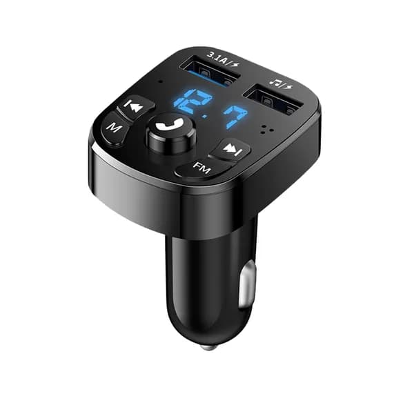 Автомобильный MP3-плеер многофункциональный FM-трансмиттер MyPads TX156-926 с 2 USB-портами и быстрой зарядкой 3.1A Quick Charge