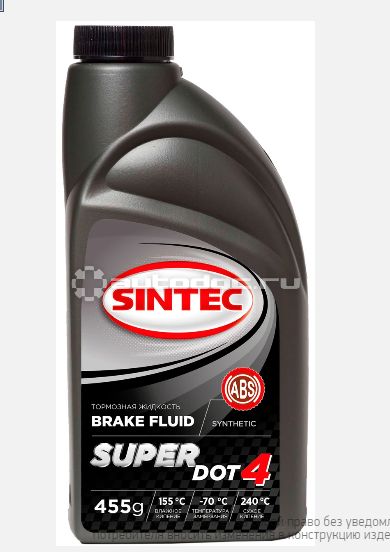 SINTEC Жидкость тормозная, 0.5 л, 1 шт.