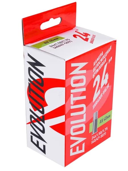 Камера Evolution 24 x 1.50/1.75 (40/47-507) AV40 мм бутиловая