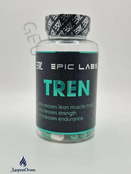 Анаболический комплекс Epic Labs Tren 60 капсул, для роста мышечной массы, рост силы, для мужчин