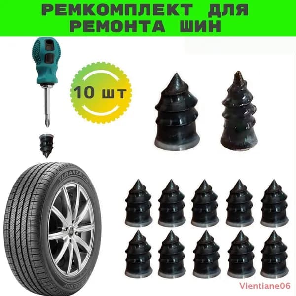 MOTOKOT Набор для ремонта шин, 10 шт.