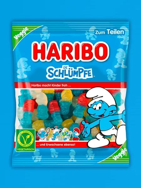 Мармелад HARIBO Смурфики (Schlumpfe) 175г Германия