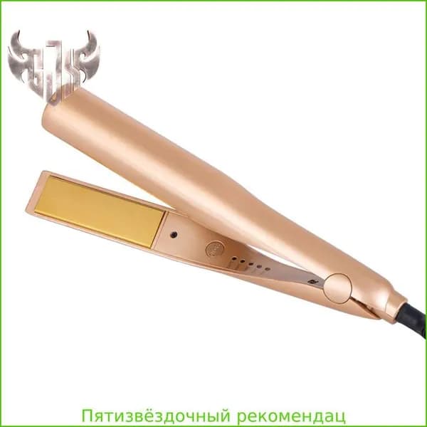 Термощипцы для укладки волос с керамическим покрытием, 275 мм, 140 230 C, двухрежимные