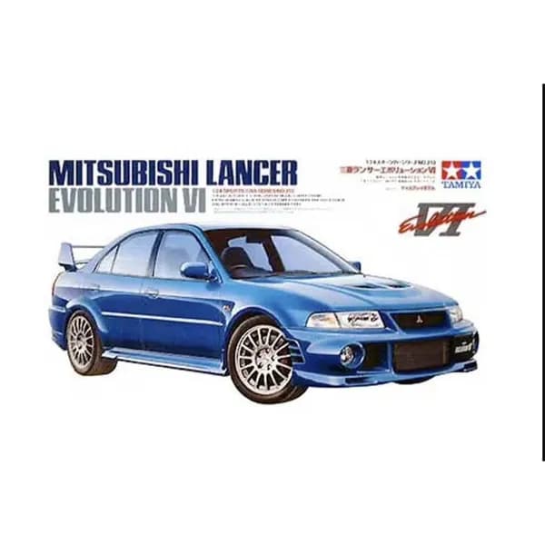Tamiya 24213 Модель автомобиля Mitsubishi Lancer Evolution в масштабе 1:24
