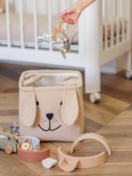 Корзина для игрушек длина 28 см, ширина 28 см, высота 28 см.