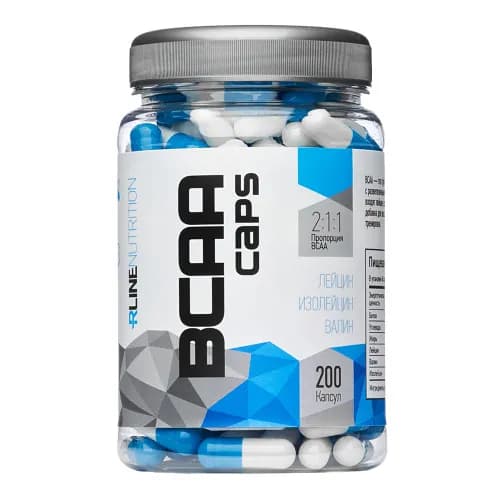 Аминокислоты BCAA RLINE 200 caps.,