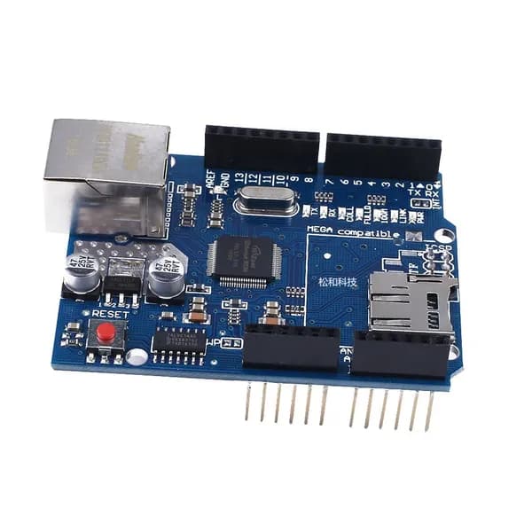 Плата расширения Ethernet Shield W5100 для ардуино