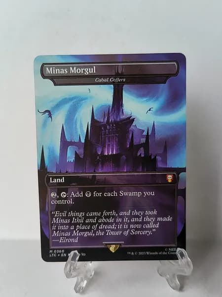 Портативные карты MTG Настройка и прокси Высокое качество без фольги Грин Минас Моргул360