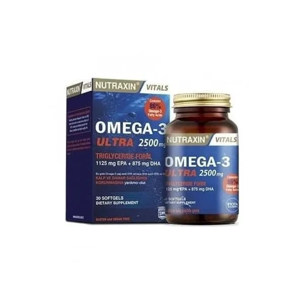 Nutraxin Омега-3 Ультра 2500 мг 30 капсул