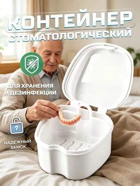 1 стоматологических контейнера, брекеты и коробки для зубных протезов