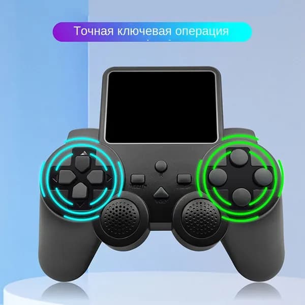 Портативная игровая консоль с джойстиком S10, компактная и портативная, 520 классических игр, цветной TFT-экран, можно подключить к телевизору, идеальный подарок (Одиночки)