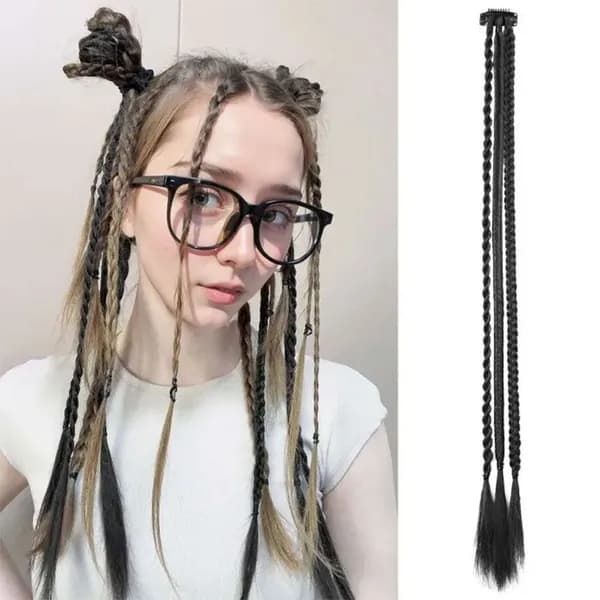 1Шт. 22 дюйма Клип в Box Braid Наращивание волос
