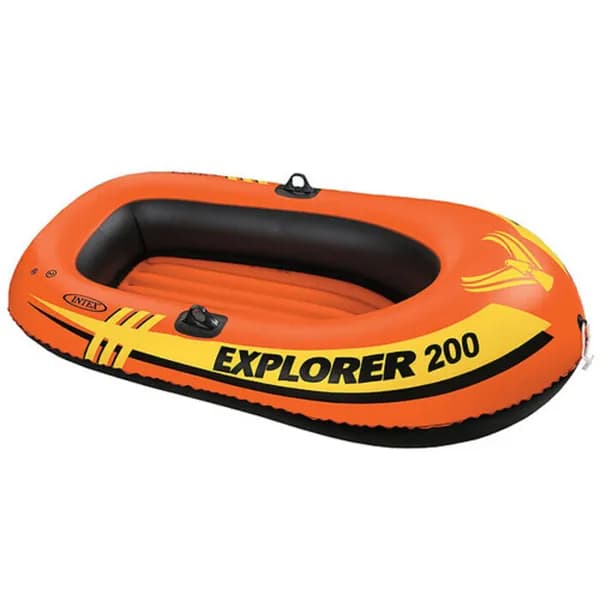 58330 Надувная лодка "Explorer 200" 185х94х41см, от 6 лет, до 95кг