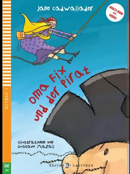 Oma Fix Und Der Pirat [A0] Книга на немецком языке
