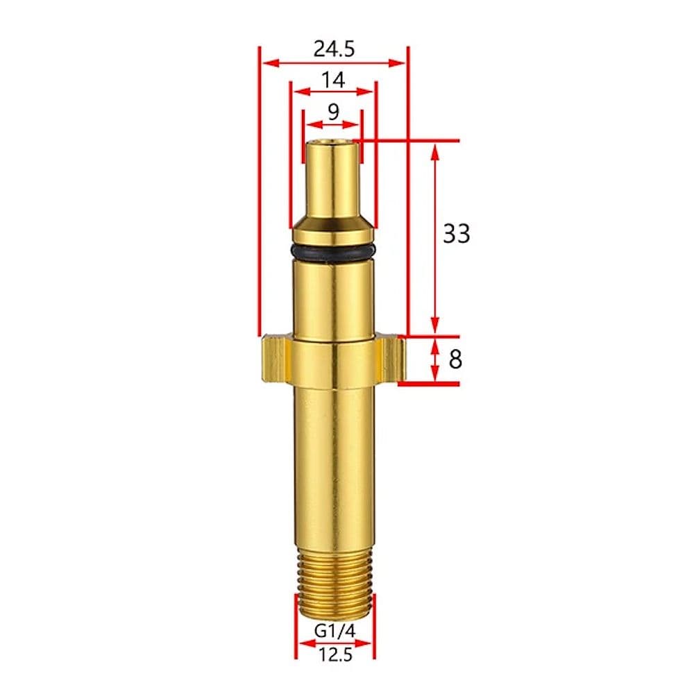 Адаптер для минимойки Huter Anlu IPC 1/4внеш. (алюминий)