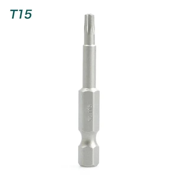 1 шт. легированная сталь, длина 50 мм, для биты отвёртки Torx с шестигранным хвостовиком 1/4 дюйма, T5 T40