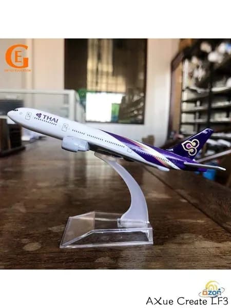 Металлическая Модель Самолета Boeing 777 Авиакомпании Thai Airways