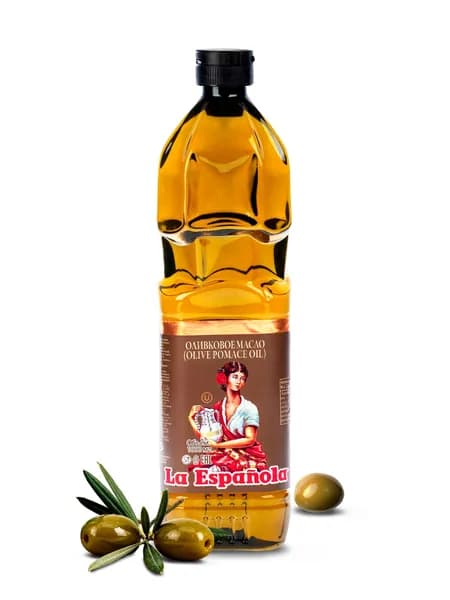 Оливковое масло La Espanola Санса рафинированное с добавлением нерафинированного, 1 л