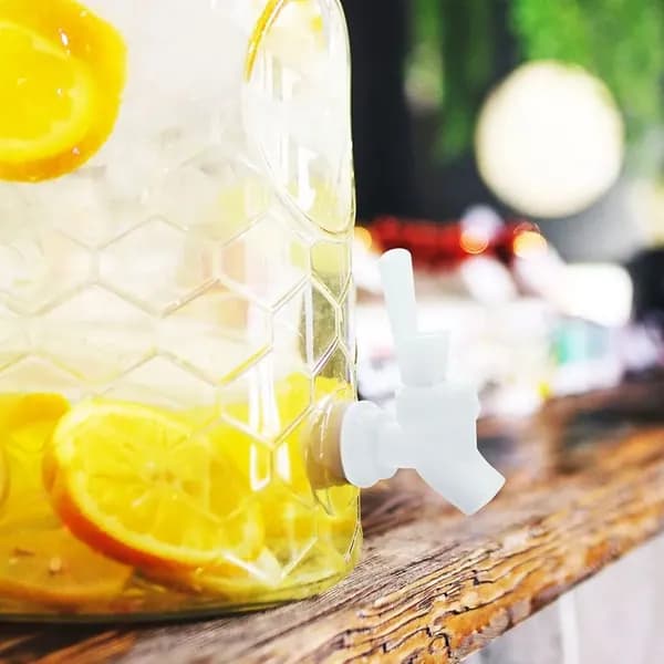 Кран для водяного диспенсера из белого пп, бытового использования