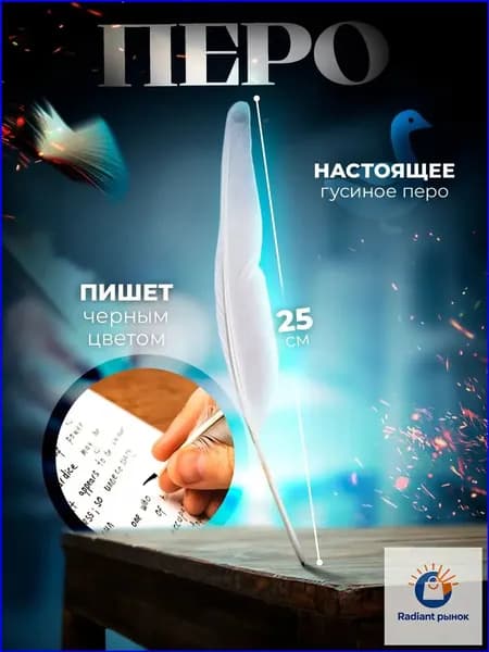 Перо Остроконечное, 1 шт.