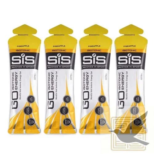 Гель энергетический SIS Go Isotonic Gel, Ананас, 60мл 4шт
