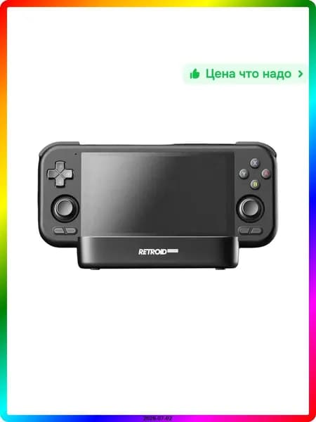 Док-станция 7-в-1: 1xPD, 1xHDMI 4K@60Hz, 1xGigabit Ethernet, 2xUSB 3.0, 2xUSB 2.0, Черная, 120x100x40 мм, 220 г
