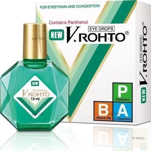 Увлажняющие, витаминизированные капли V. THUOC NHO MAT , EYE DROPS, Contains Panthenol, for eyestrain and congestion, 13мл, Вьетнам