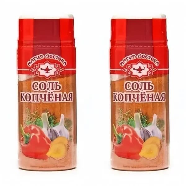 Магия Востока Соль, Копченая, 110 г, 2шт