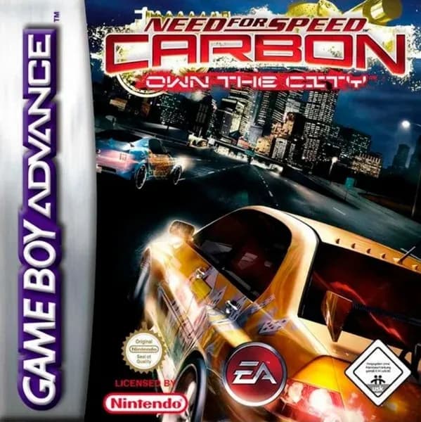 Need for Speed Carbon: Own the City GBA, рус.версия (Platinum) 64K-130