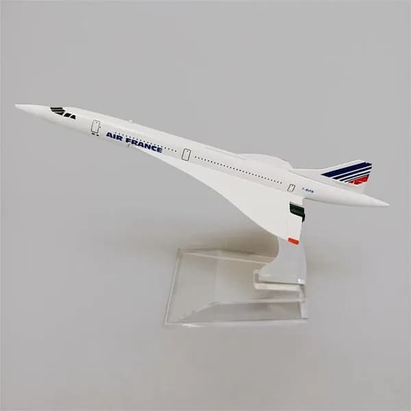 Металлическая Модель Самолета Concorde Из, Авиакомпании Air France_GT5L