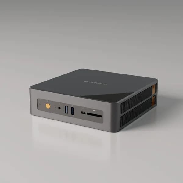 JuniBox Мини-ПК M21P (Intel Core i3-4130, RAM 16 ГБ, SSD 256 ГБ, Intel HD Graphics 4400, Windows 10 Pro), черный
