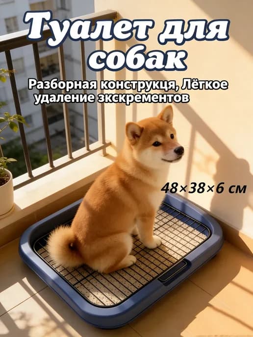 Лоток для собак под пеленку