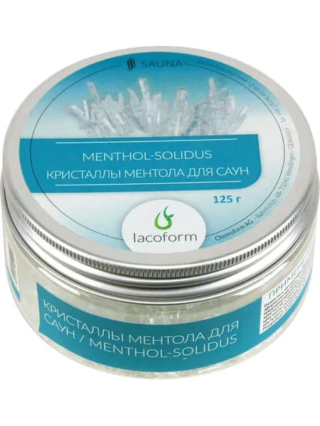 Кристаллы ментола для саун Menthol-Solidus (125 г)