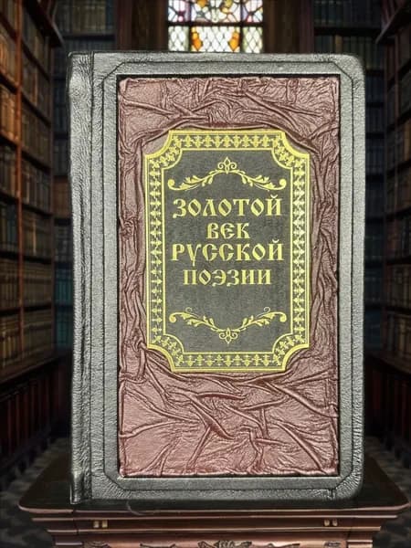 Золотой Век Русской поэзии. Книга в кожаном переплете. | Пушкина Александра