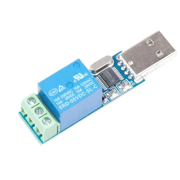 Релейный модуль USB Интеллектуальный переключатель управления USB Переключ