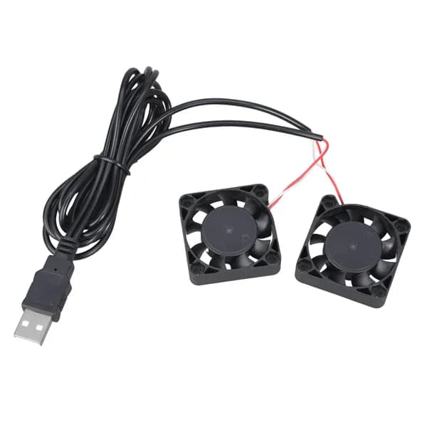 Вентилятор охлаждения маршрутизатора PC TV Box Беспроводной тихий 5V USB Power 40 мм