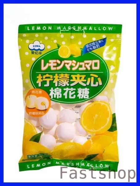 Маршмеллоу с лимоном EIWA 90 г, Япония