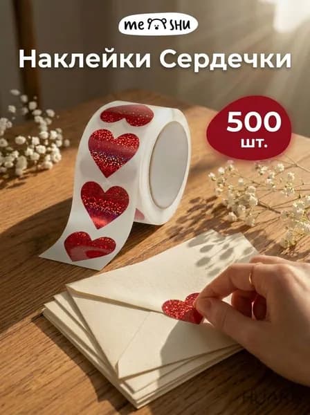 Наклейки, листов: 500