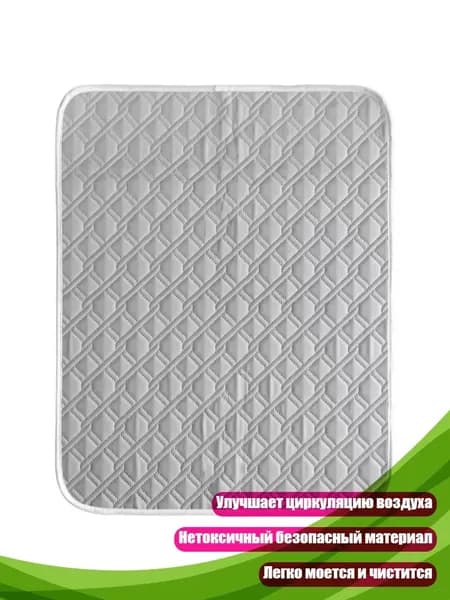 Охлаждающий коврик для домашних животных, Серый - M