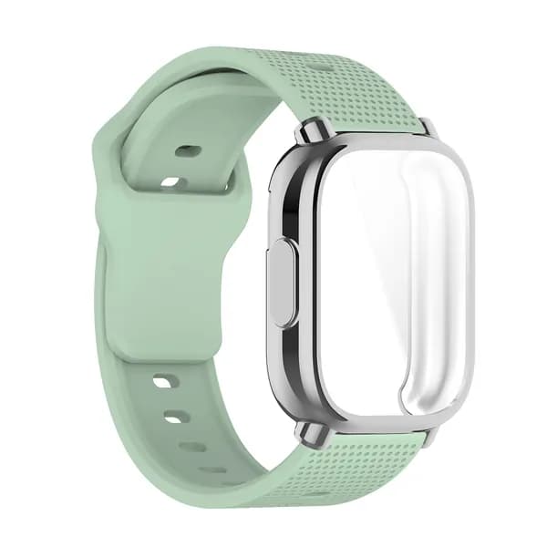 Cиликоновый ремешок + TPU корпус Для Redmi Watch 5 Lite, Спортивный Ремешок, Аксессуары для умных часов