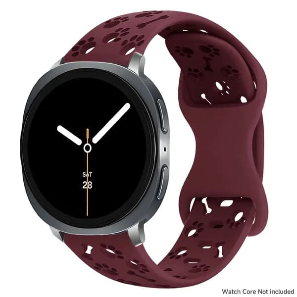 силиконовый ремешок для Samsung Watch 8 40 мм 44 мм / 8Classic 46 мм