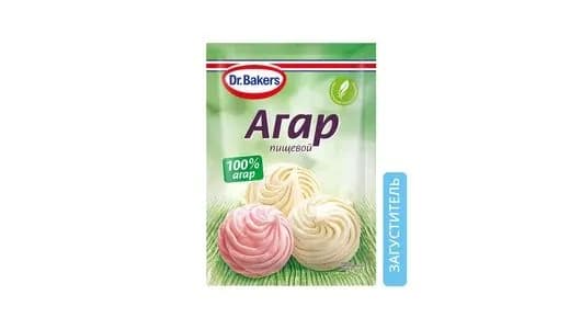 Агар Dr. Bakers пищевой 7 г