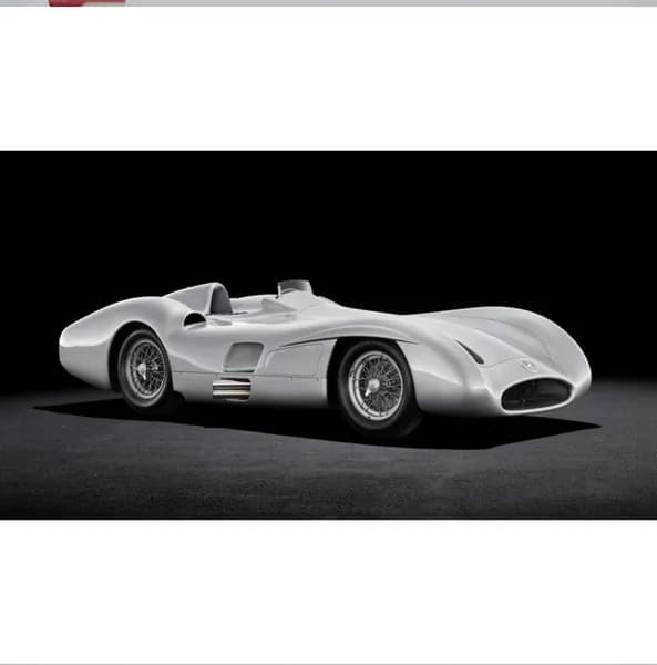 Mercedes-Benz W196 Streamline Monza 1955. Масштабная модель 1:72.