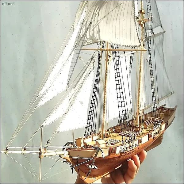 модели для сборки/ деревянная модель корабля/Харко