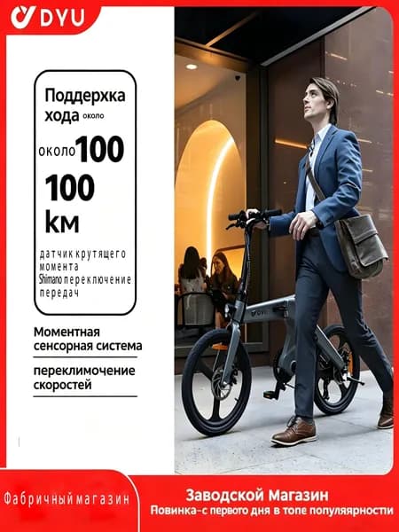 DYU Электровелосипед 2026, 250 Вт