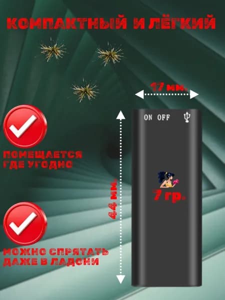 Мини диктофон VR307