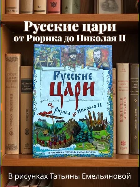Русские цари, буклет 36 стр