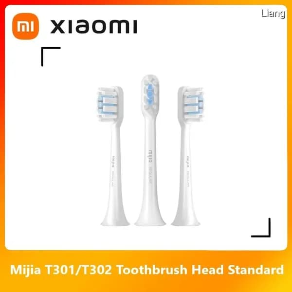 Насадка для электрической зубной щетки Xiaomi T301 T302, стандартная головка с мягкой щетиной